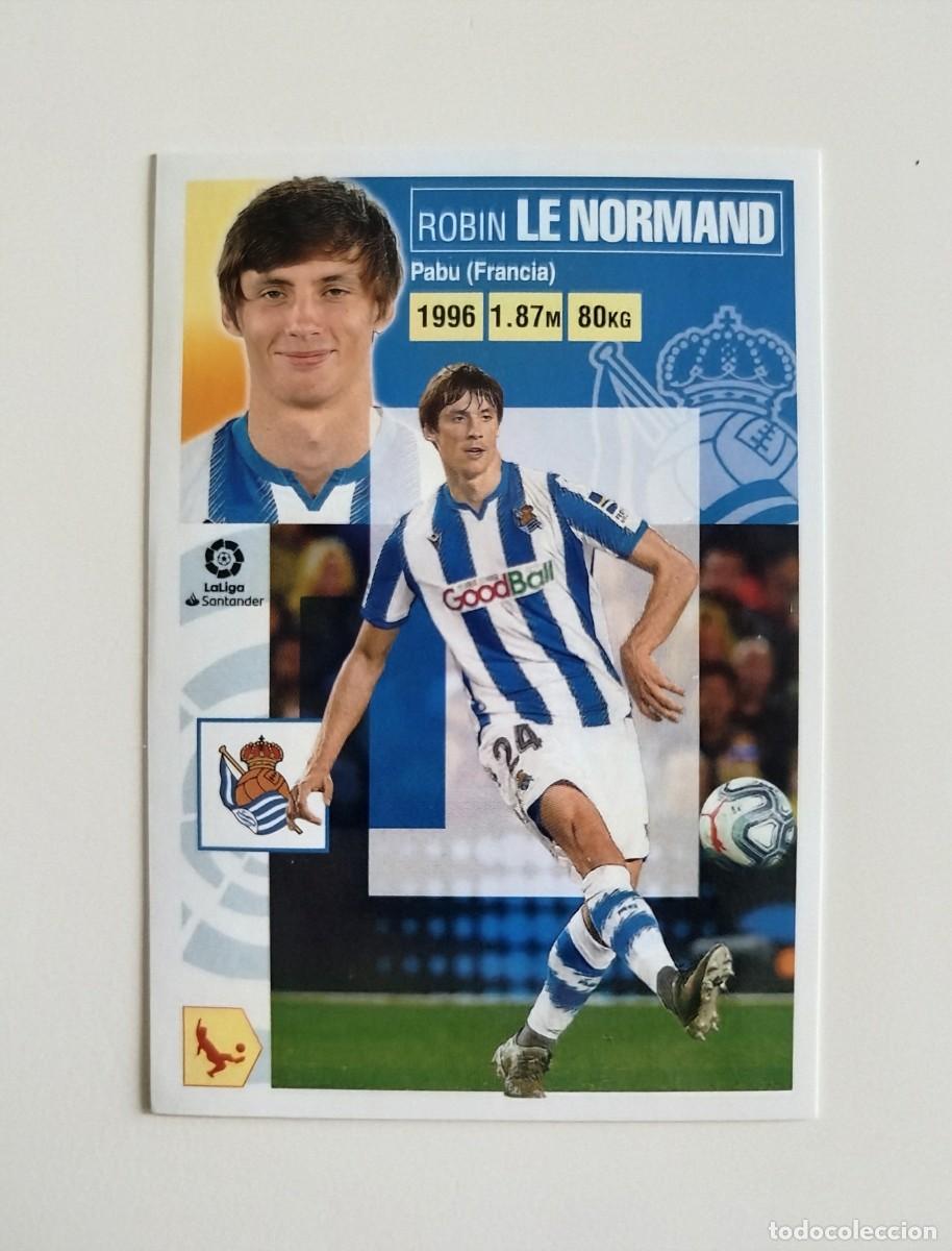 Figurine di Calcio: Le Normand 7 SIN PEGAR NUNCA PEGADO Real Sociedad CF Liga Ediciones Este 20 21 / 2020 2021