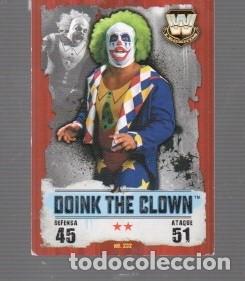 Figurine di Calcio: CROMOS DE TOPPS SLAM ATTAX Y LUCHA LIGRE DOINK THE CLOWN NO 232