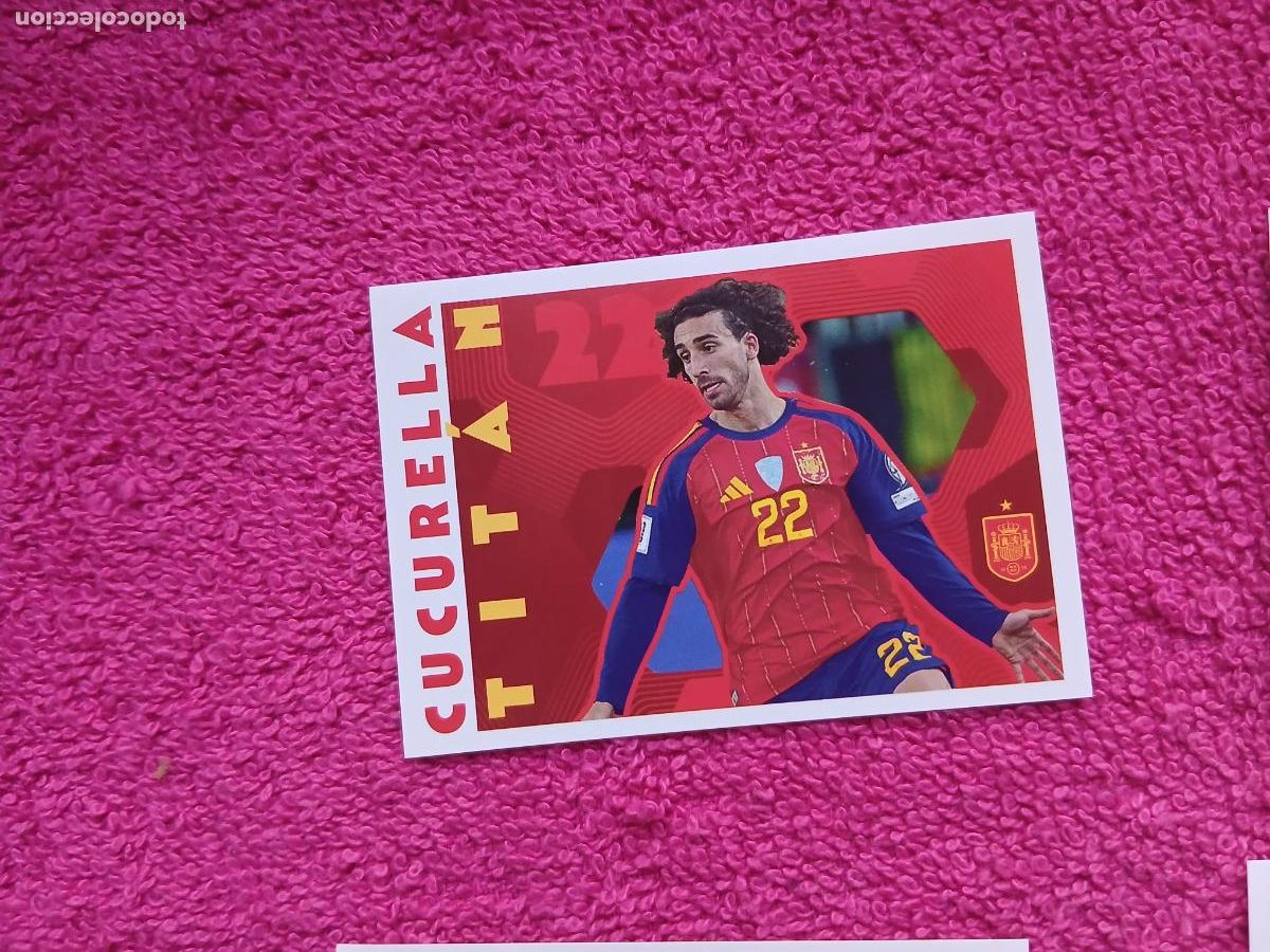 Cartes &agrave; collectionner de Football: espa&ntilde;a 2026 67 cucurella selecci&oacute;n espa&ntilde;ola panini carrefour family mundial de futbol