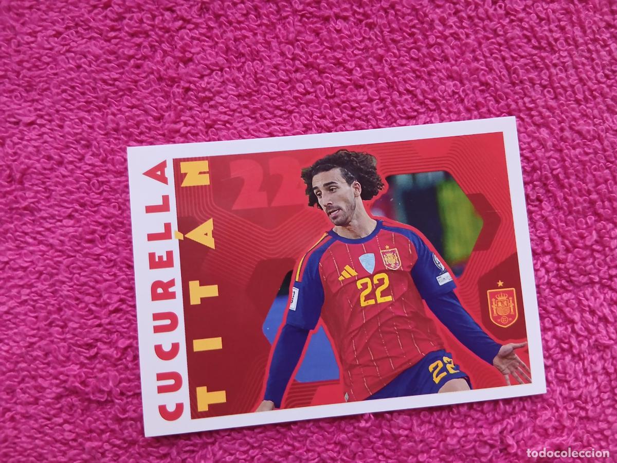 Cartes &agrave; collectionner de Football: espa&ntilde;a 2026 67 cucurella selecci&oacute;n espa&ntilde;ola panini carrefour family mundial de futbol
