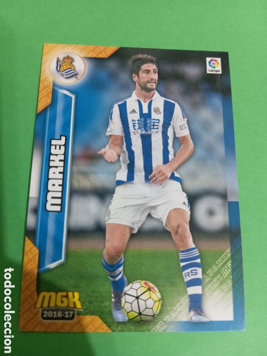 Cartes &agrave; collectionner de Football: Markel Real Sociedad n&deg;418 / PANINI MEGACRACKS 2016/2017