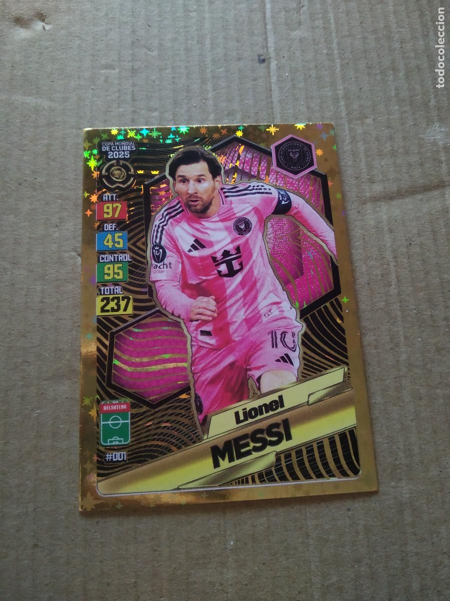 Cartes &agrave; collectionner de Football: 1 MESSI INTER MIAMI CROMO FUTBOL GOL PUBLICACIONES MUNDIAL DE CLUBES 2025