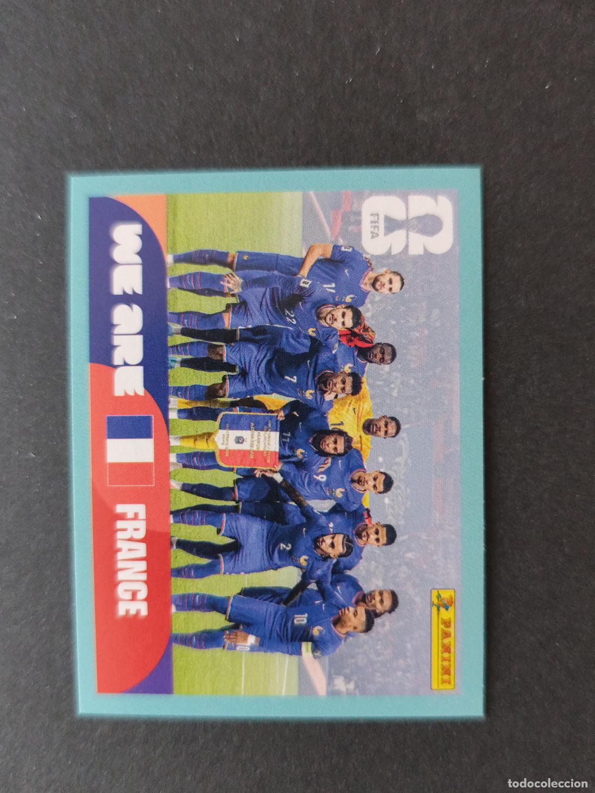 Cromos de Futebol: FRA13 TEAM PHOTO EQUIPO 13 FRANCIA MUNDIAL FIFA WORLD CUP 2026 STICKER PANINI SIN PEGAR