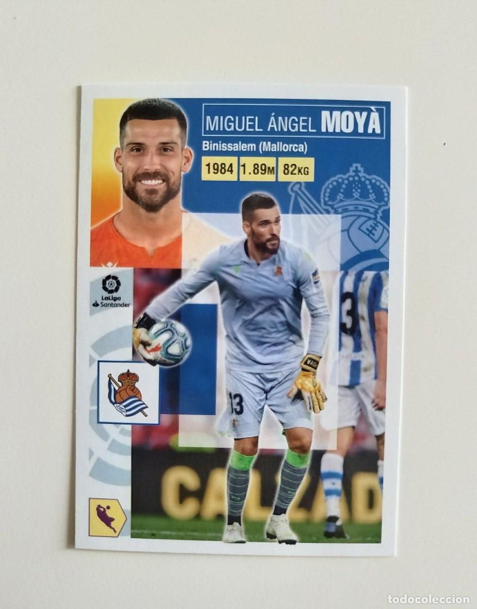 Cromos de Futebol: Moy&agrave; 3 SIN PEGAR NUNCA PEGADO Real Sociedad CF Liga Ediciones Este 20 21 / 2020 2021