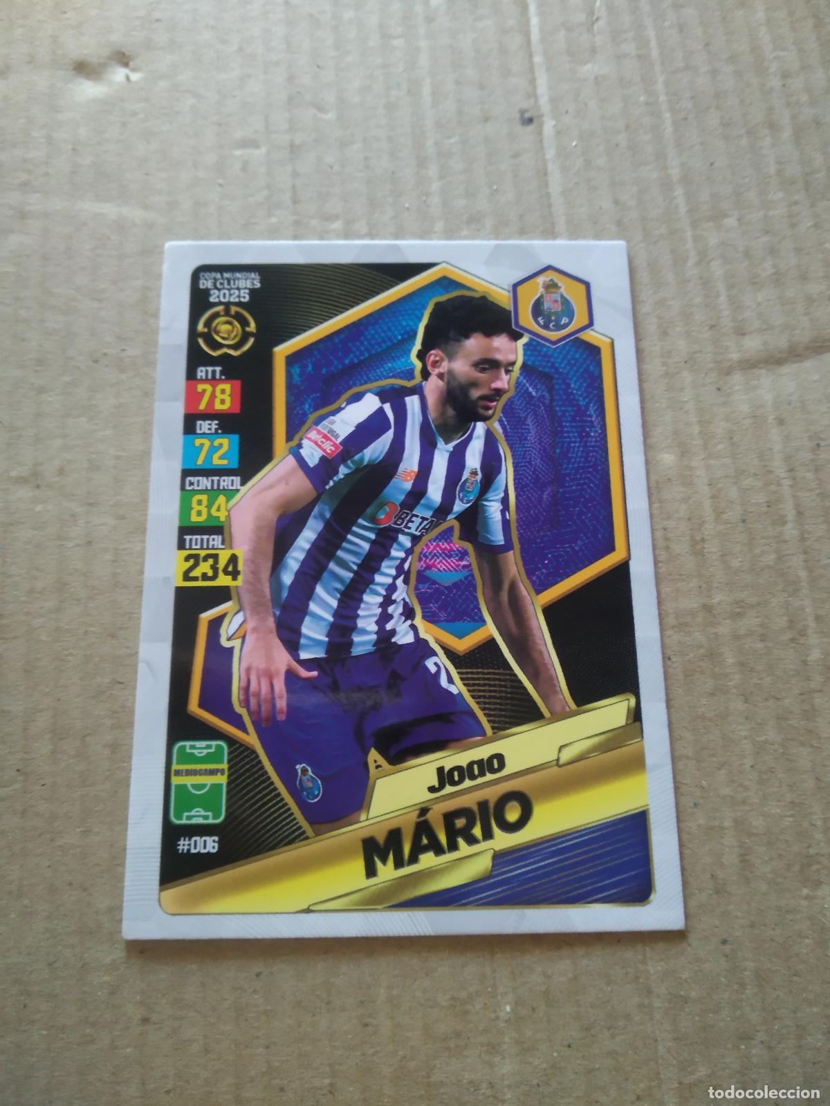 Cromos de Futebol: 6 JOAO MARIO PORTO CROMO FUTBOL GOL PUBLICACIONES MUNDIAL DE CLUBES 2025