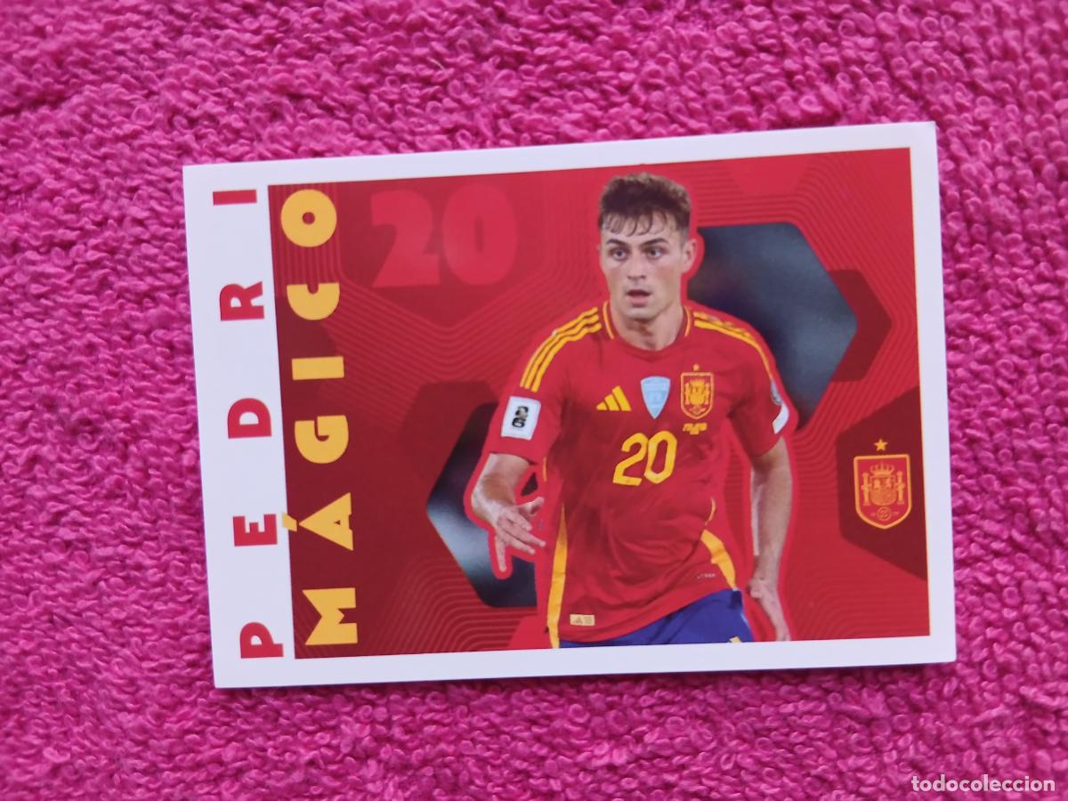 Cromos de Futebol: espa&ntilde;a 2026 69 pedri selecci&oacute;n espa&ntilde;ola panini carrefour family mundial de futbol