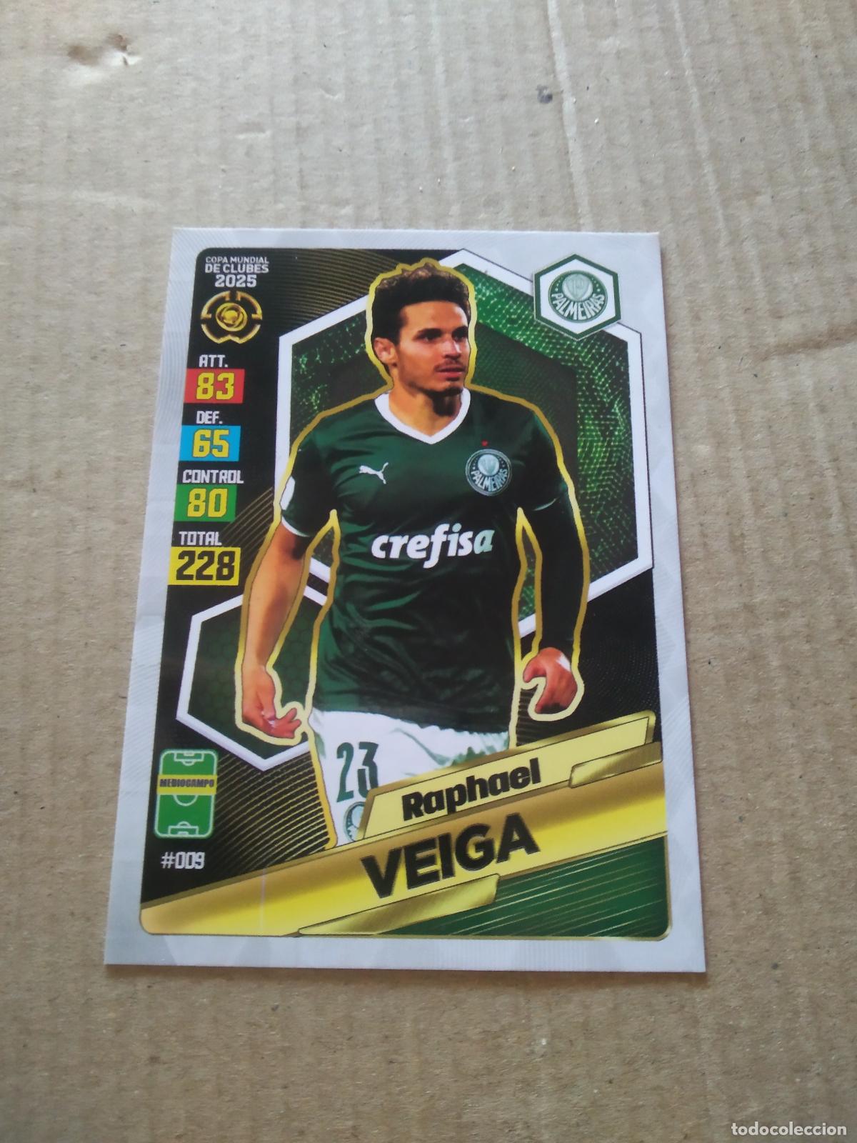 Cromos de f&uacute;tbol: 9 RAPHAEL VEIGA PALMEIRAS CROMO FUTBOL GOL PUBLICACIONES MUNDIAL DE CLUBES 2025