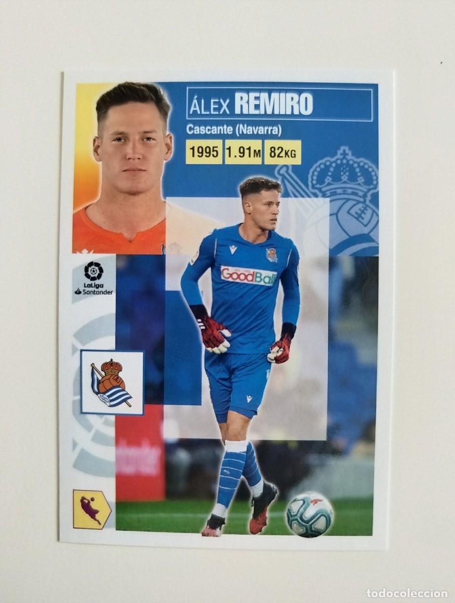 Cromos de f&uacute;tbol: Remiro 2 SIN PEGAR NUNCA PEGADO Real Sociedad CF Liga Ediciones Este 20 21 / 2020 2021