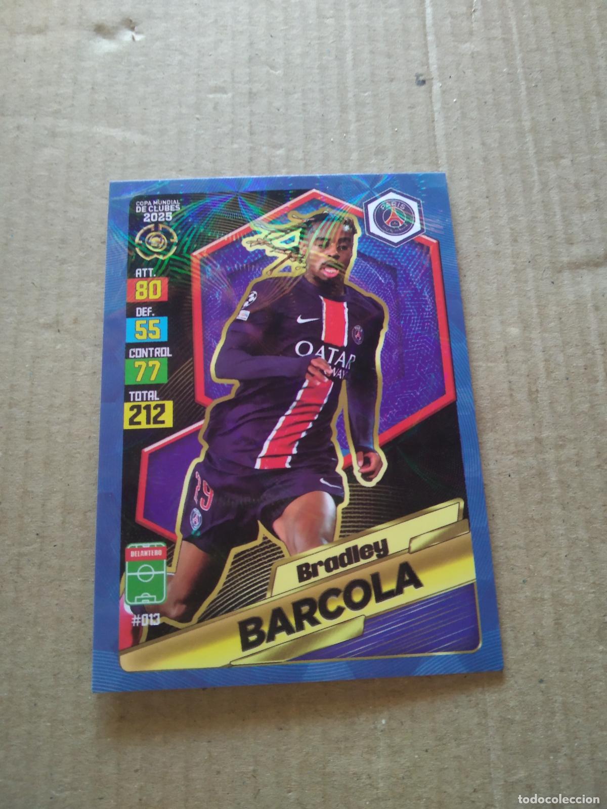 Cromos de f&uacute;tbol: 13 BARCOLA PARIS SAINT GERMAIN PSG CROMO FUTBOL GOL PUBLICACIONES MUNDIAL DE CLUBES 2025
