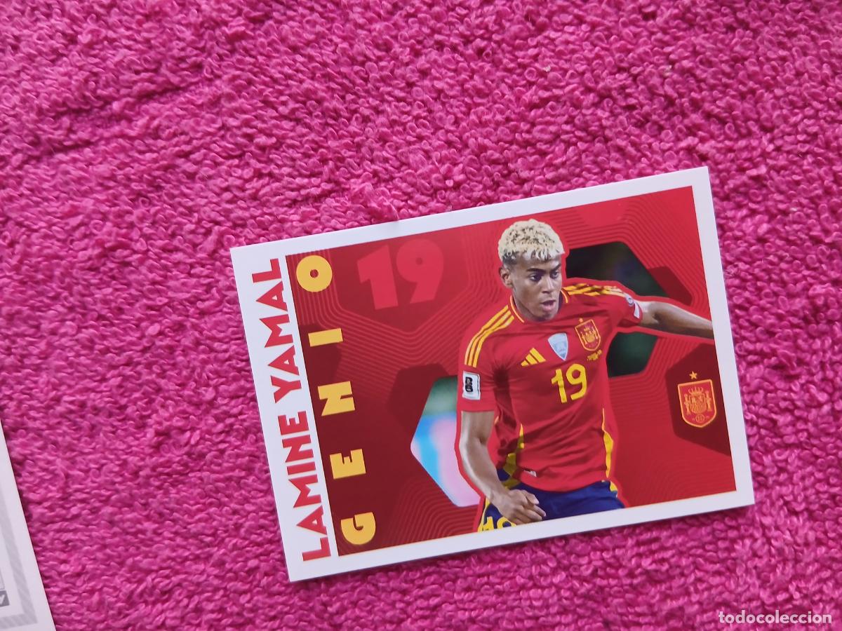 Cromos de f&uacute;tbol: espa&ntilde;a 2026 71 lamine yamal selecci&oacute;n espa&ntilde;ola panini carrefour family mundial de futbol