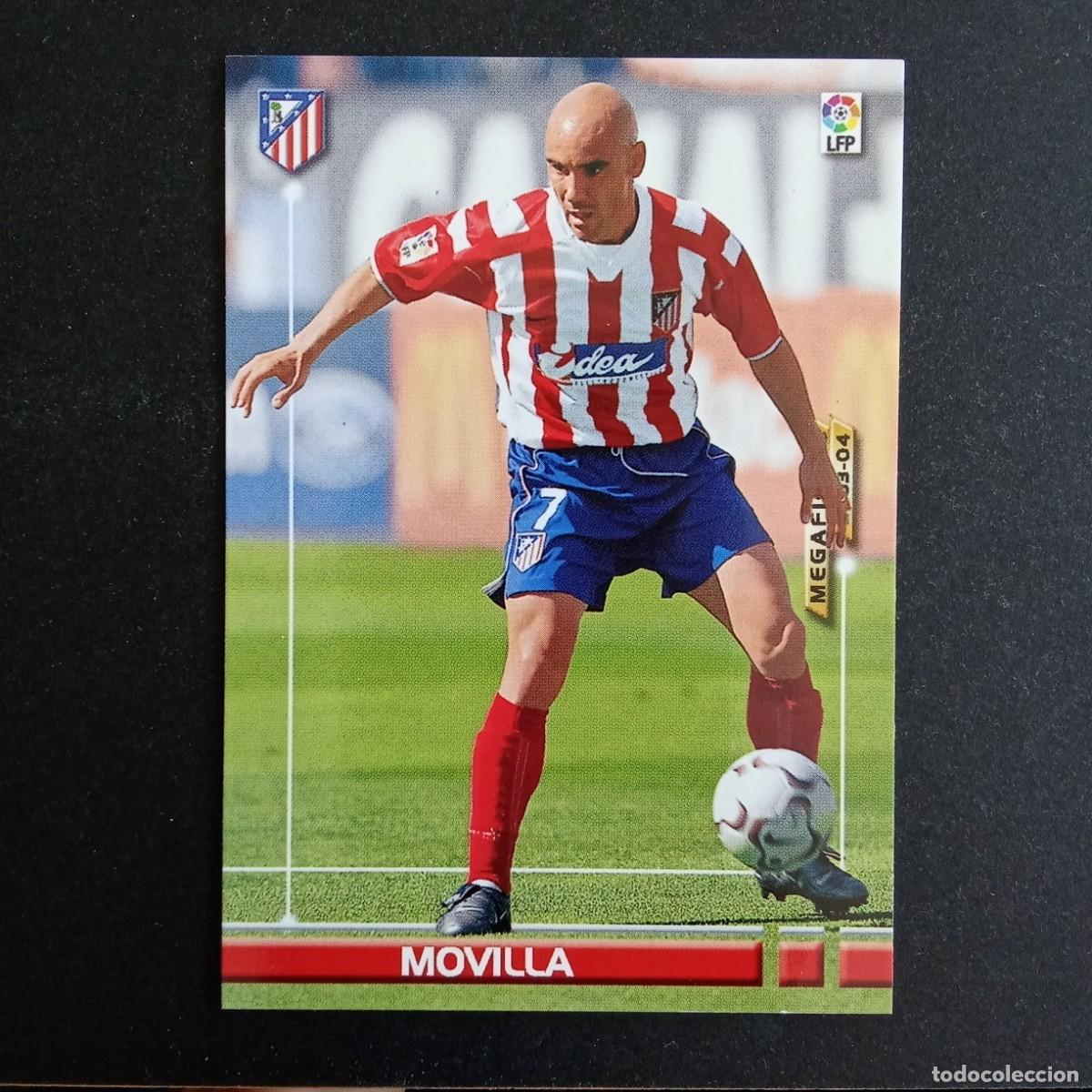 Cromos de f&uacute;tbol: 45 MOVILLA ATLETICO MADRID LIGA 2003 2004 03 04 MEGAFICHAS PANINI