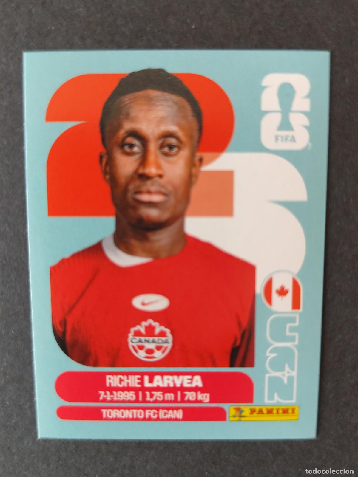 Cromos de Futebol: CAN6 RICHIE LARYEA 6 CANAD&Aacute; MUNDIAL FIFA WORLD CUP 2026 STICKER PANINI SIN PEGAR