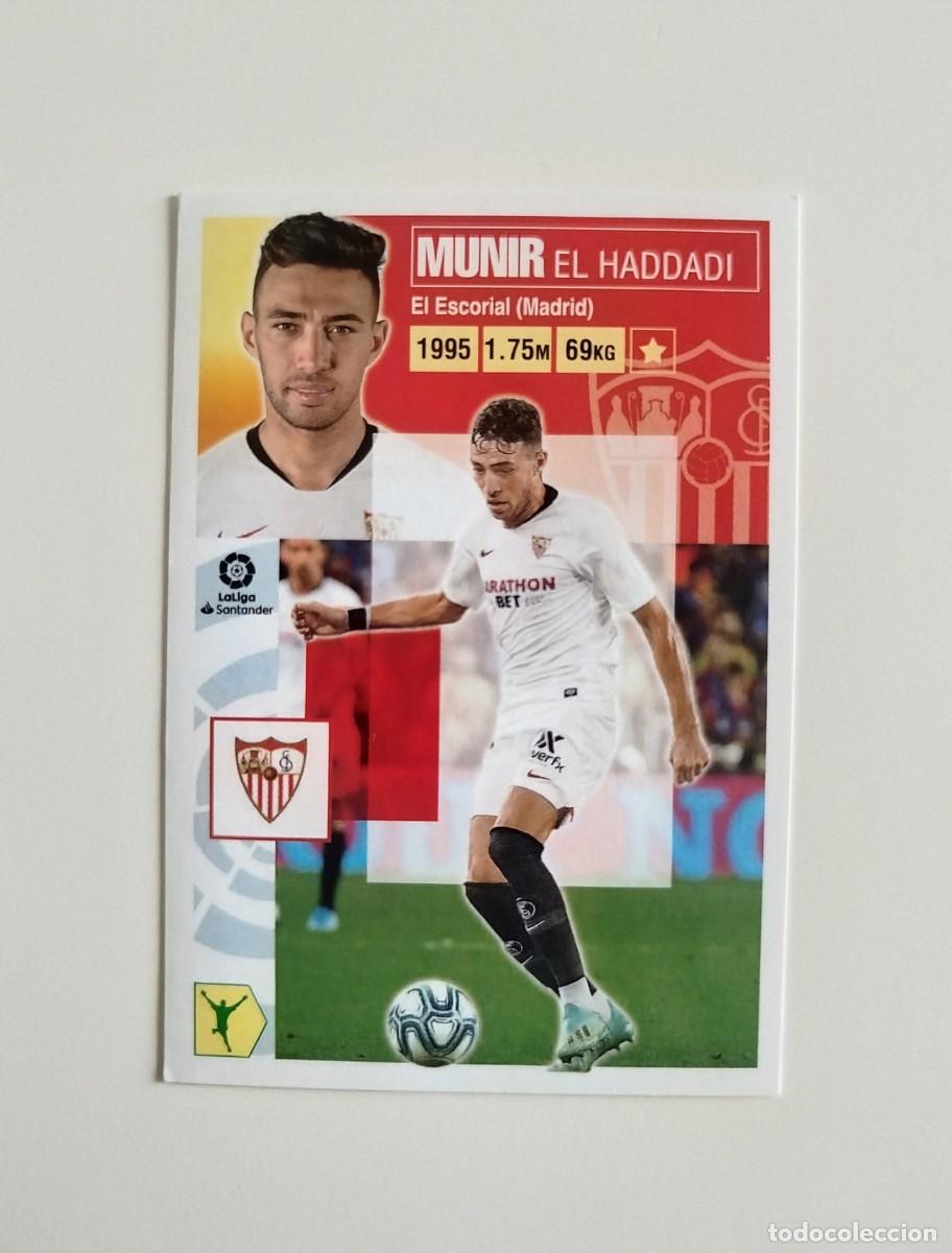 Fu&szlig;ball-Sticker: Munir 18 SIN PEGAR NUNCA PEGADO Sevilla FC Liga Ediciones Este 20 21 / 2020 2021