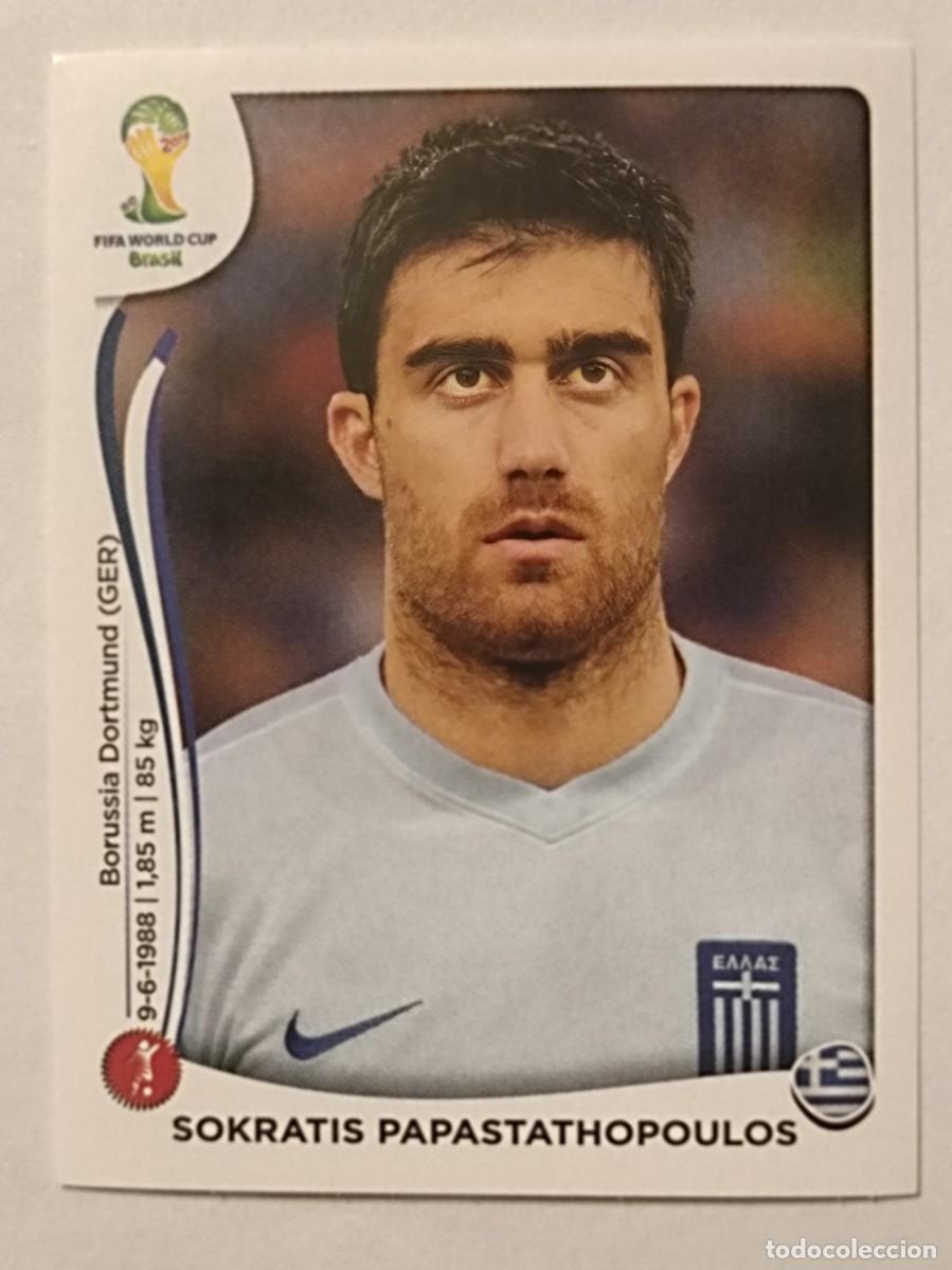 Fu&szlig;ball-Sticker: #207 PAPASTATHOPOULOS (GRECIA) MUNDIAL BRASIL 2014 PANINI