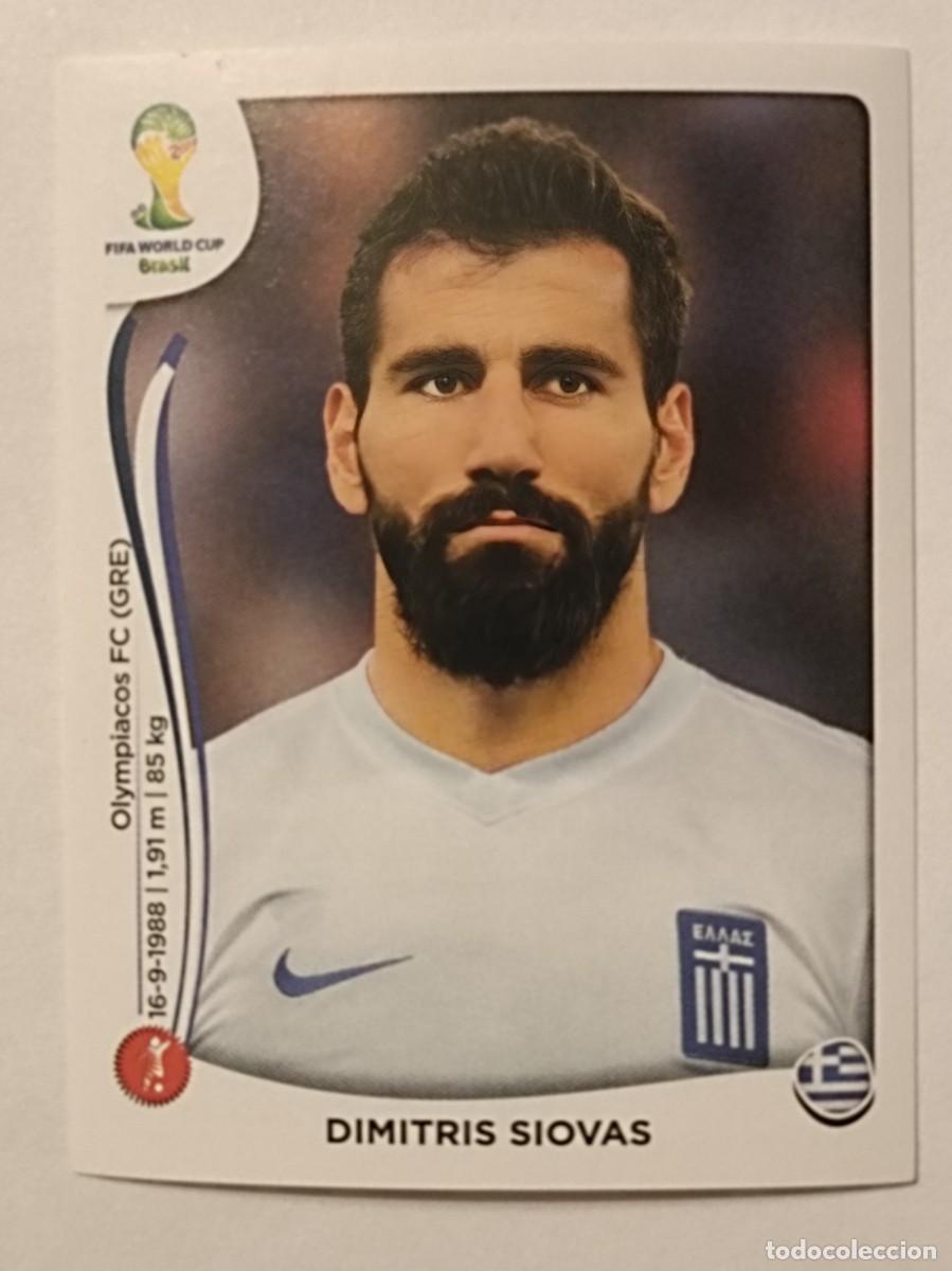 Fu&szlig;ball-Sticker: #209 SIOVAS (GRECIA) MUNDIAL BRASIL 2014 PANINI