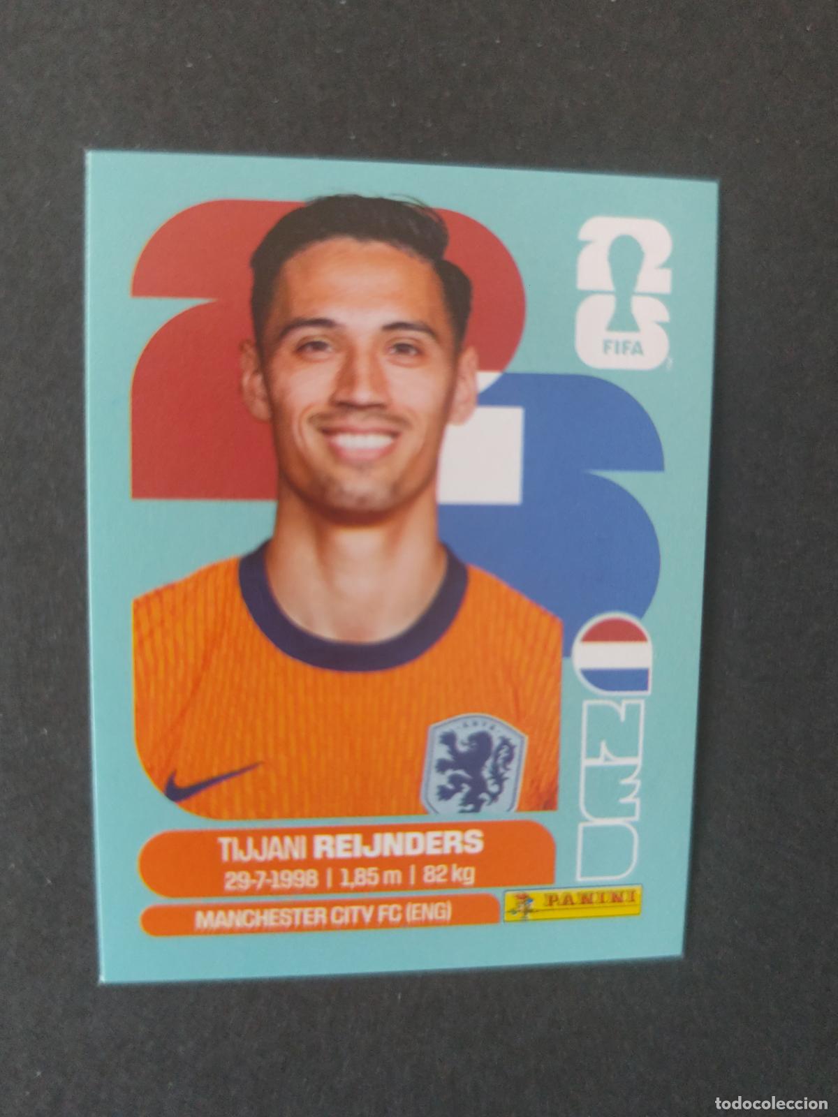 Cromos de f&uacute;tbol: NED10 TIJJANI REIJNDERS 10 PA&Iacute;SES BAJOS HOLANDA MUNDIAL FIFA WORLD CUP 2026 STICKER PANINI SIN PEGAR