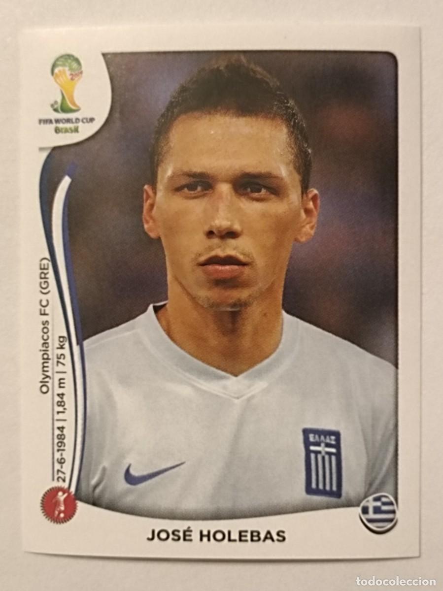 Cromos de f&uacute;tbol: #210 HOLEBAS (GRECIA) MUNDIAL BRASIL 2014 PANINI