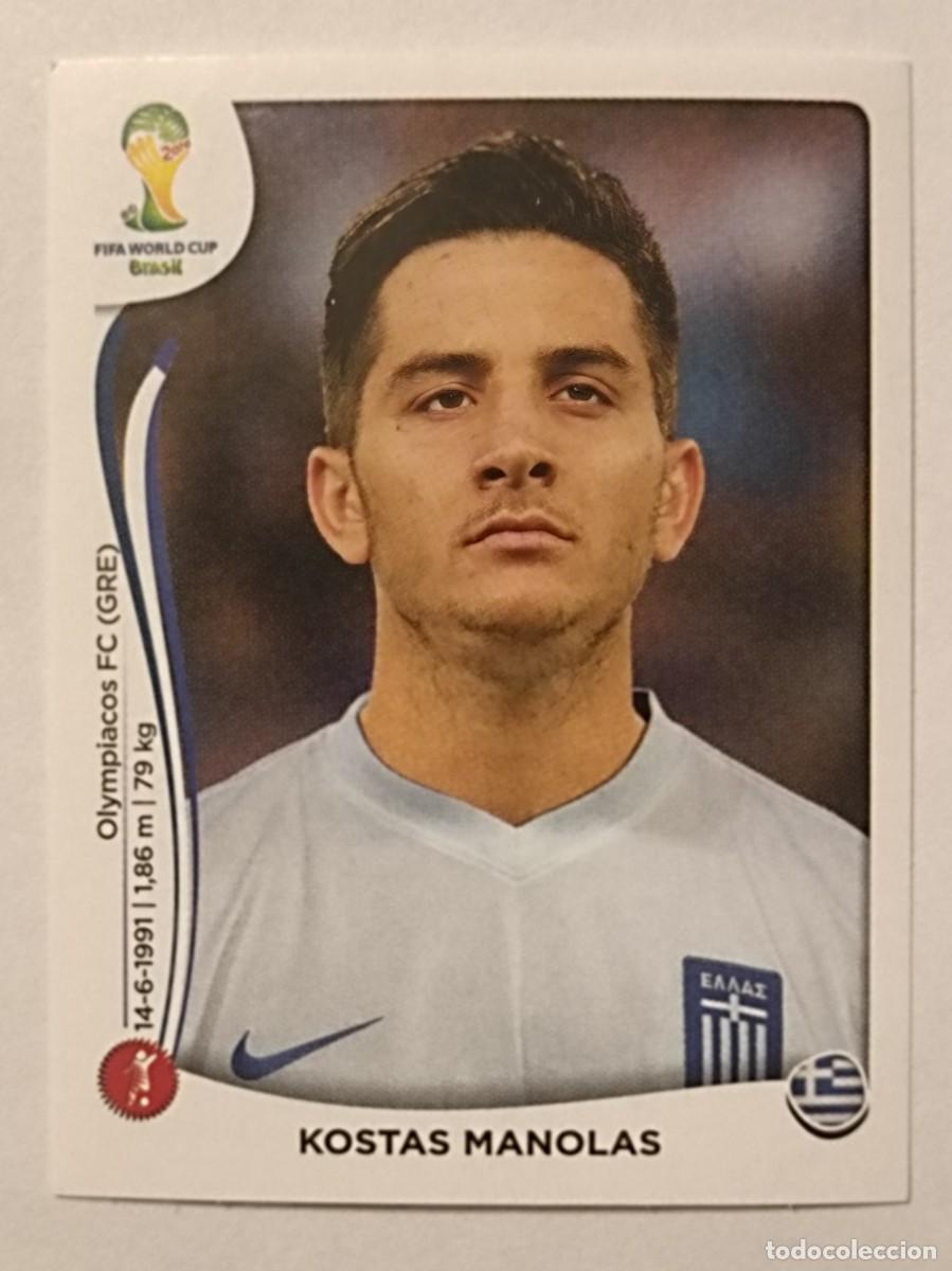 Cromos de f&uacute;tbol: #211 MANOLAS (GRECIA) MUNDIAL BRASIL 2014 PANINI