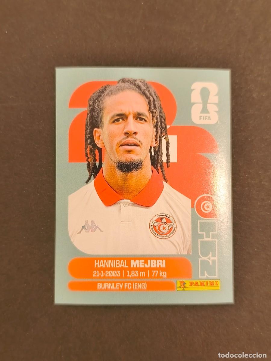 Cromos de f&uacute;tbol: TUN14 HANNIBAL MEJBRI 14 T&Uacute;NEZ MUNDIAL FIFA WORLD CUP 2026 STICKER PANINI SIN PEGAR