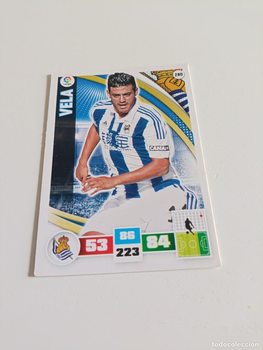 Cromos de f&uacute;tbol: Adrenalyn 2015/16 Vela Real Sociedad