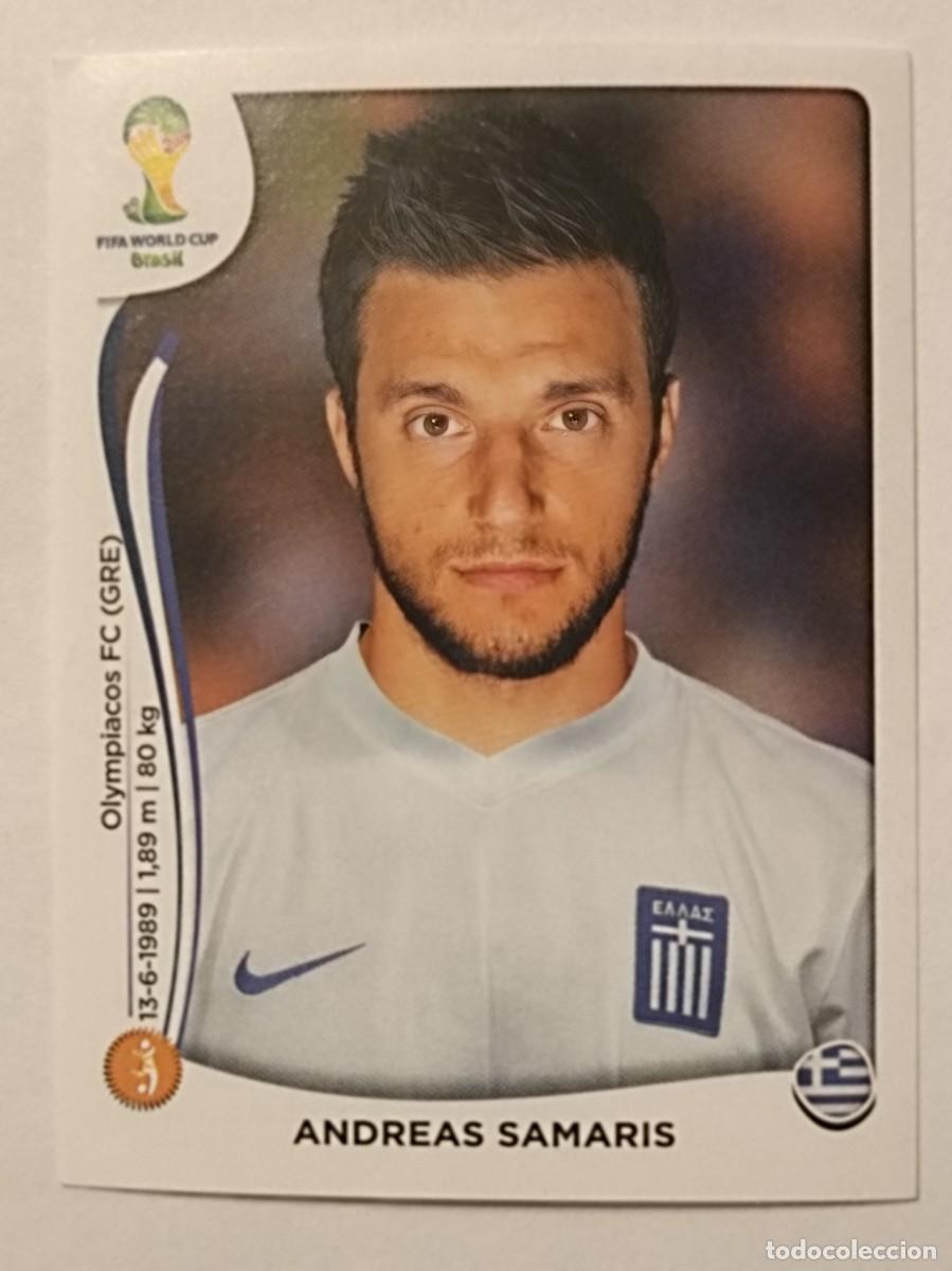 Cromos de f&uacute;tbol: #212 SAMARIS (GRECIA) MUNDIAL BRASIL 2014 PANINI