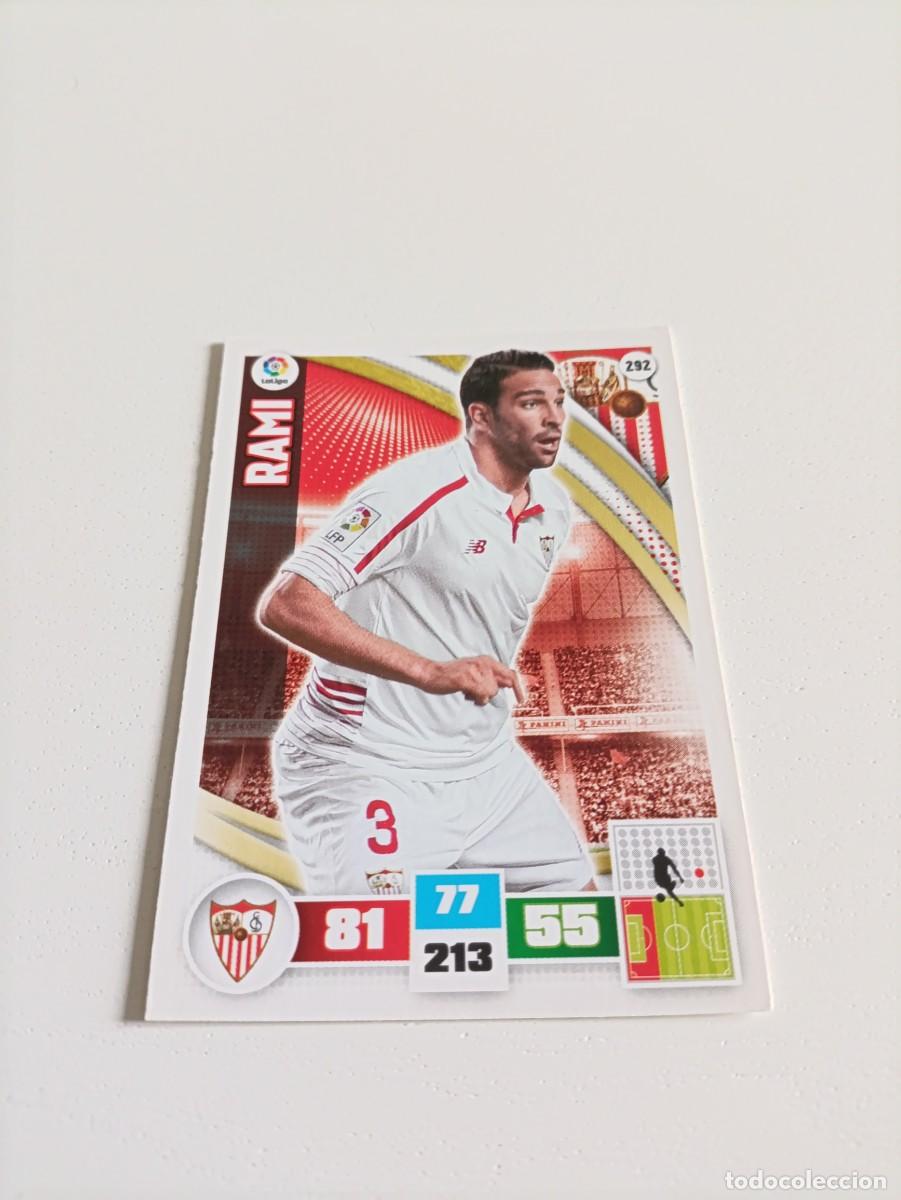 Cromos de f&uacute;tbol: Adrenalyn 2015/16 Rami Sevilla