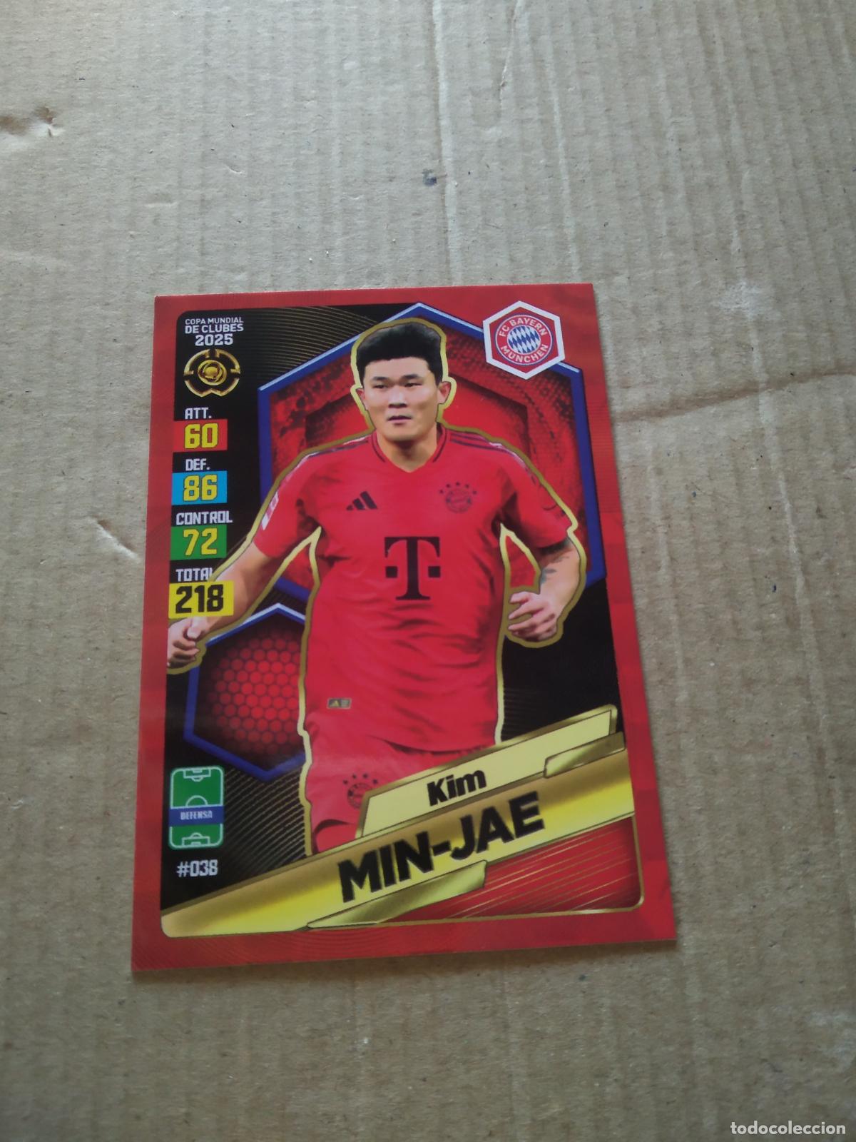 Cromos de f&uacute;tbol: 38 KIM MIN-JAE BAYERN MUNICH CROMO FUTBOL GOL PUBLICACIONES MUNDIAL DE CLUBES 2025