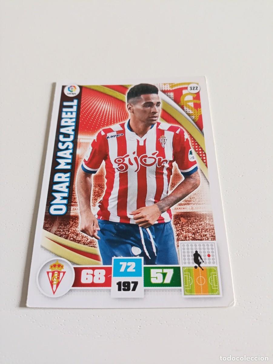 Cromos de f&uacute;tbol: Adrenalyn 2015/16 Mascarell Sporting