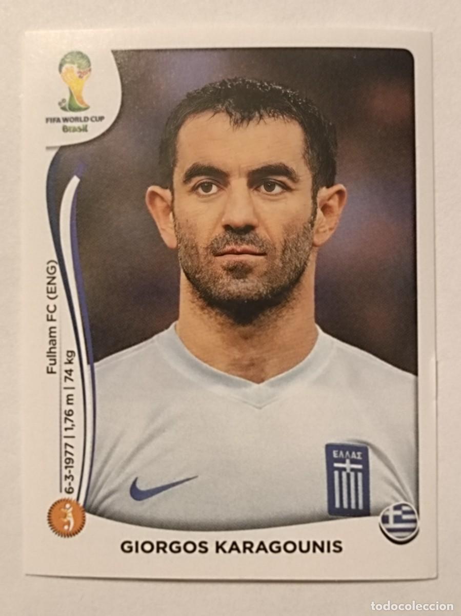 Cromos de f&uacute;tbol: #213 KARAGOUNIS (GRECIA) MUNDIAL BRASIL 2014 PANINI
