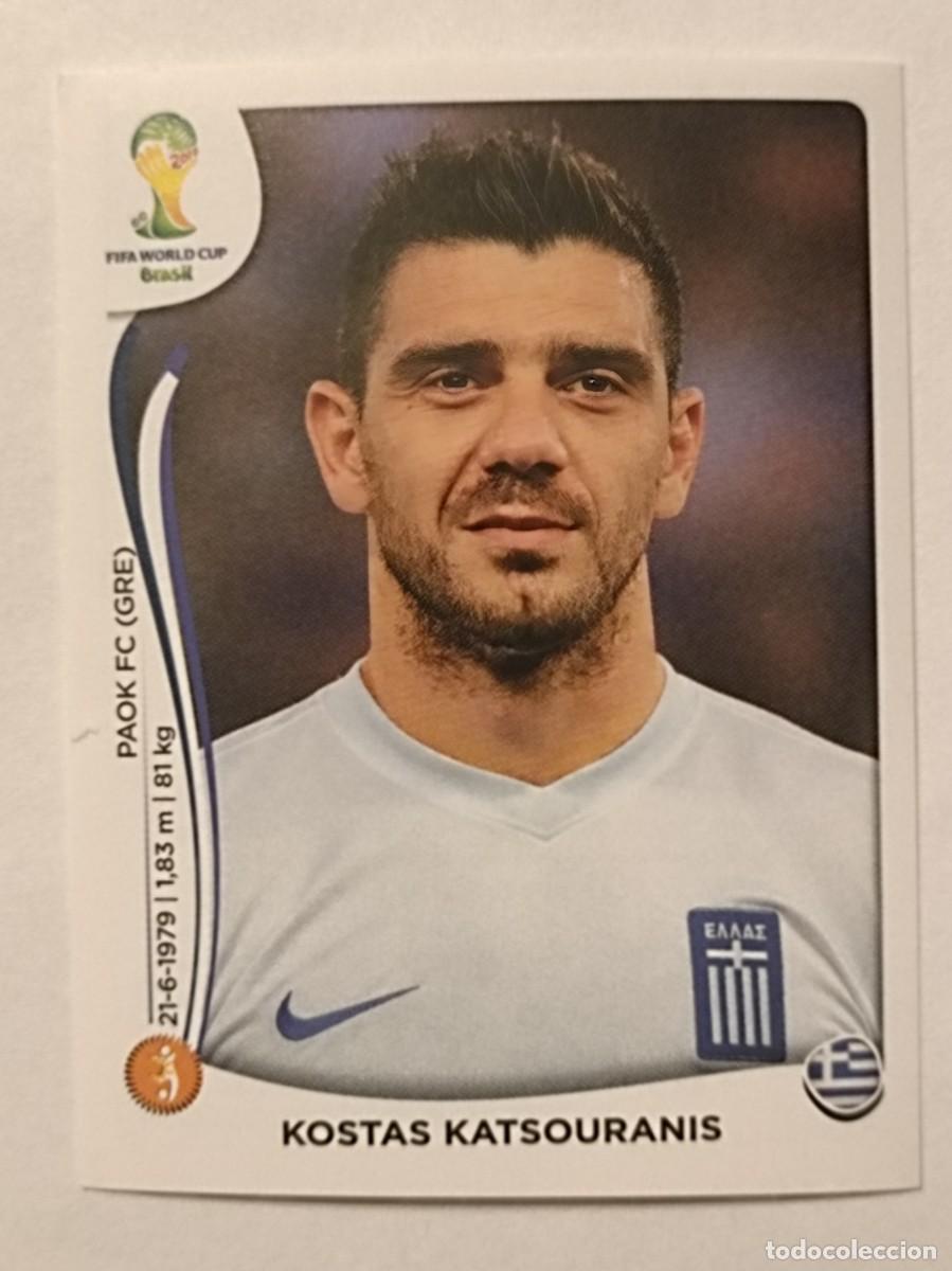 Cromos de f&uacute;tbol: #214 KATSOURANIS (GRECIA) MUNDIAL BRASIL 2014 PANINI