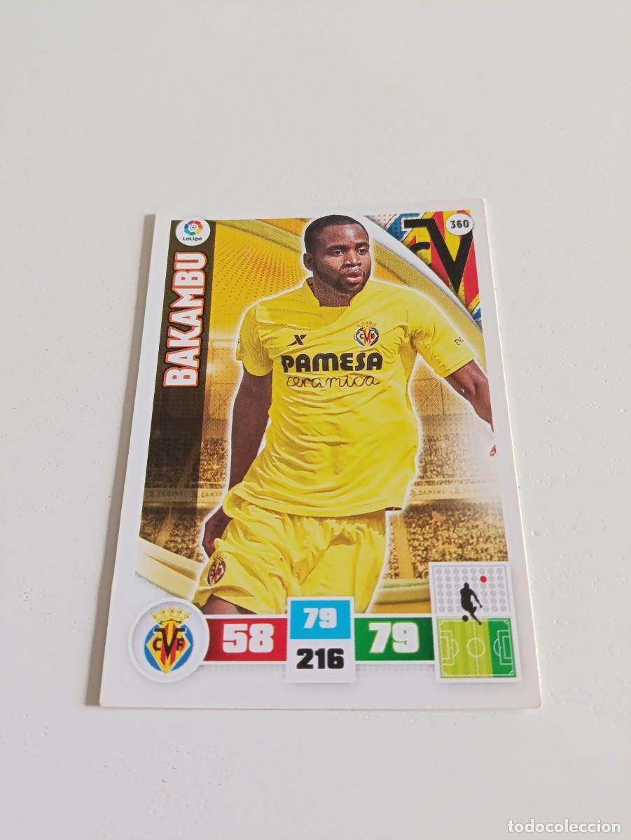 Cromos de f&uacute;tbol: Adrenalyn 2015/16 Bakambu Villarreal