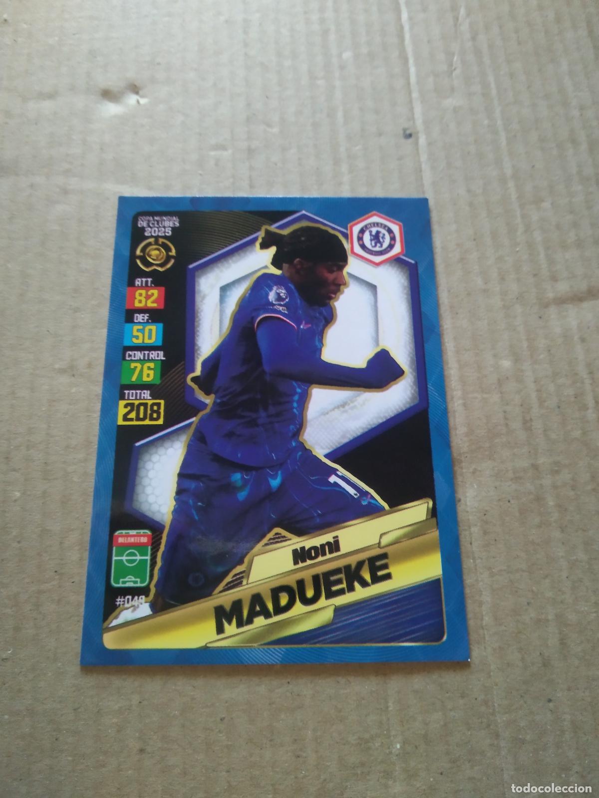 Cromos de f&uacute;tbol: 49 NONI MADUEKE CHELSEA CROMO FUTBOL GOL PUBLICACIONES MUNDIAL DE CLUBES 2025