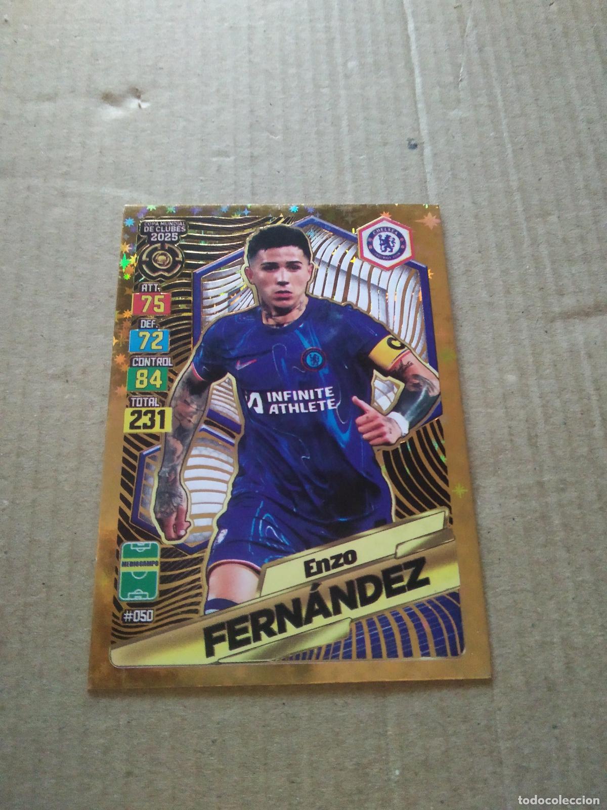 Cromos de f&uacute;tbol: 50 ENZO FERNANDEZ CHELSEA CROMO FUTBOL GOL PUBLICACIONES MUNDIAL DE CLUBES 2025