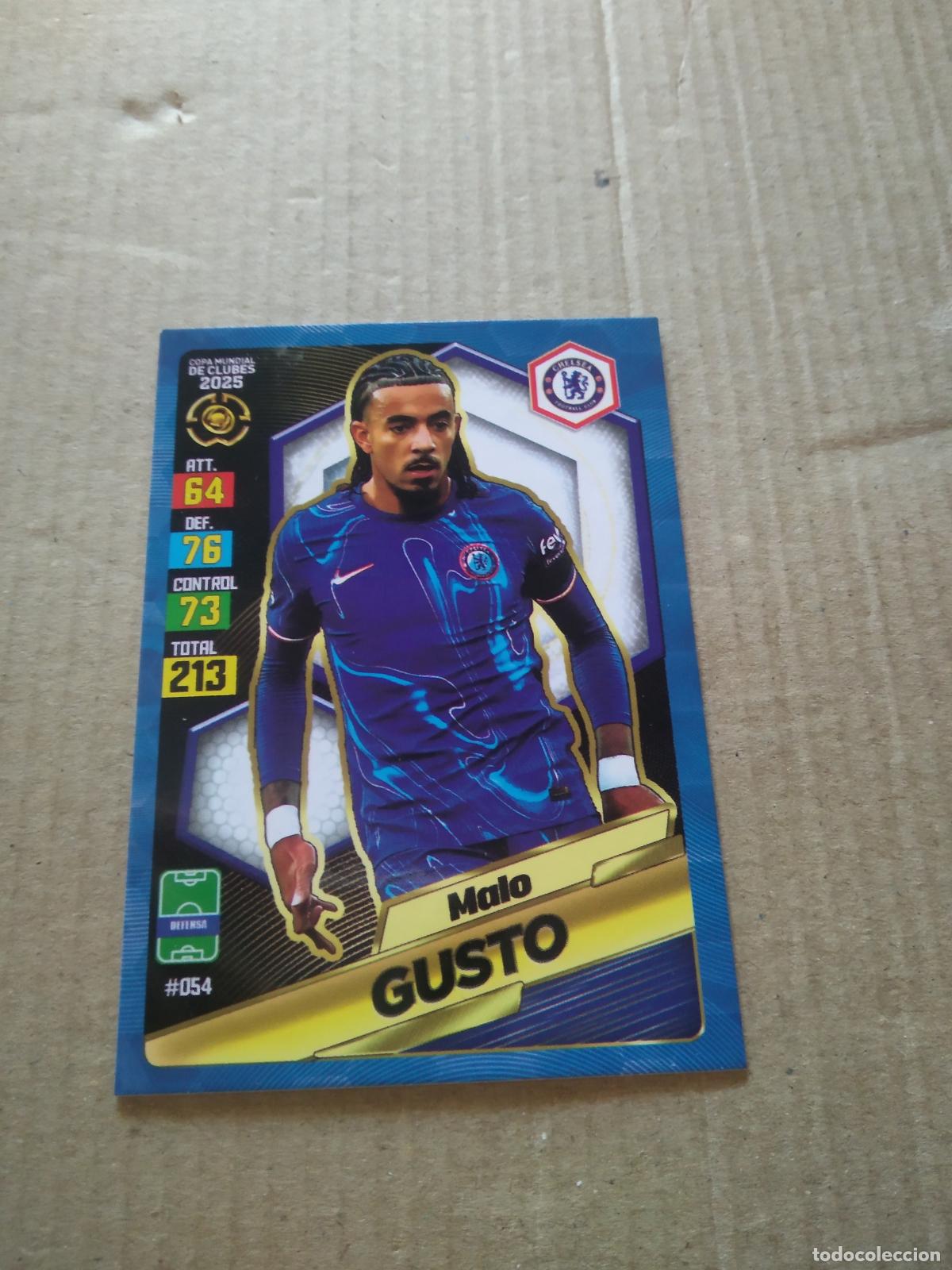 Cromos de f&uacute;tbol: 54 MALO GUSTO CHELSEA CROMO FUTBOL GOL PUBLICACIONES MUNDIAL DE CLUBES 2025