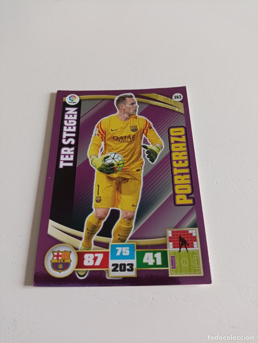 Cromos de f&uacute;tbol: Adrenalyn 2015/16 Ter Stegen Barcelona
