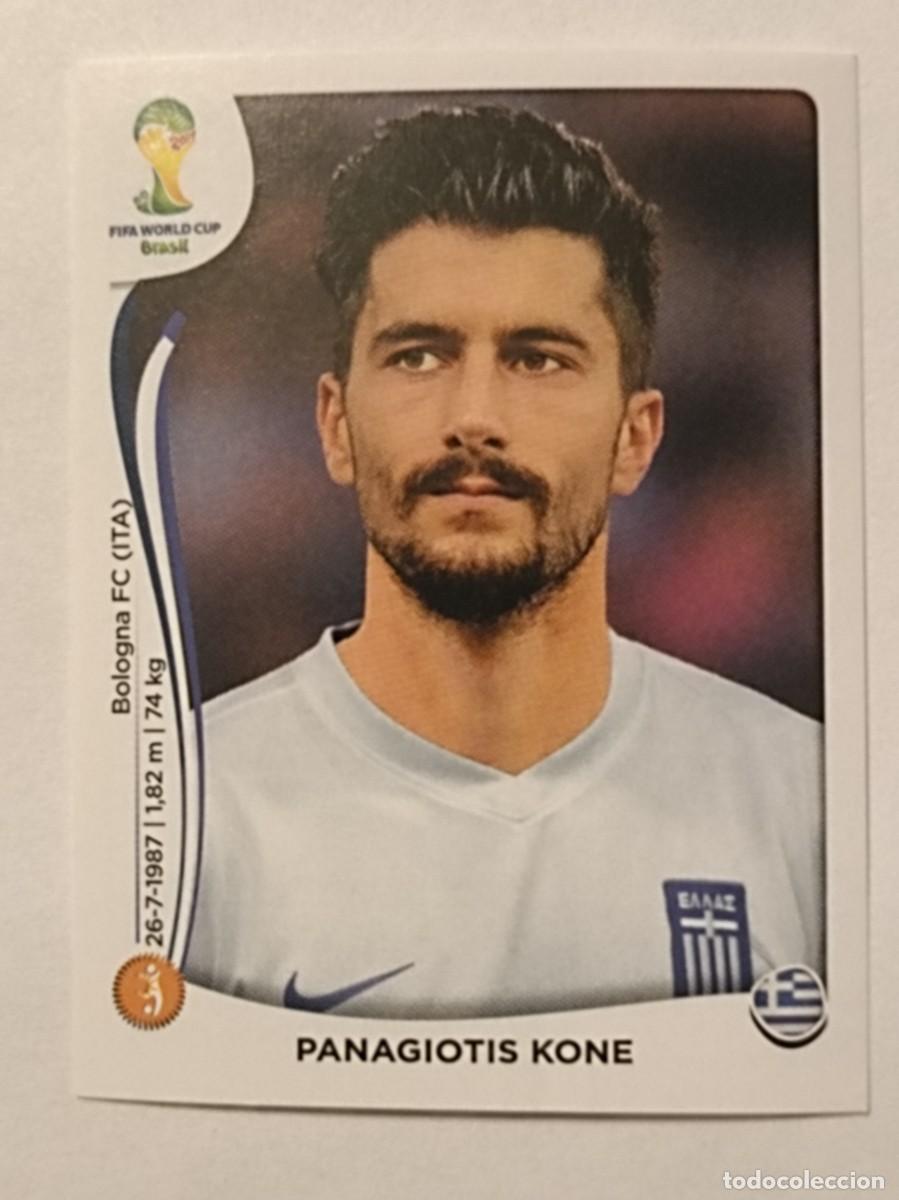Cromos de f&uacute;tbol: #216 KONE (GRECIA) MUNDIAL BRASIL 2014 PANINI