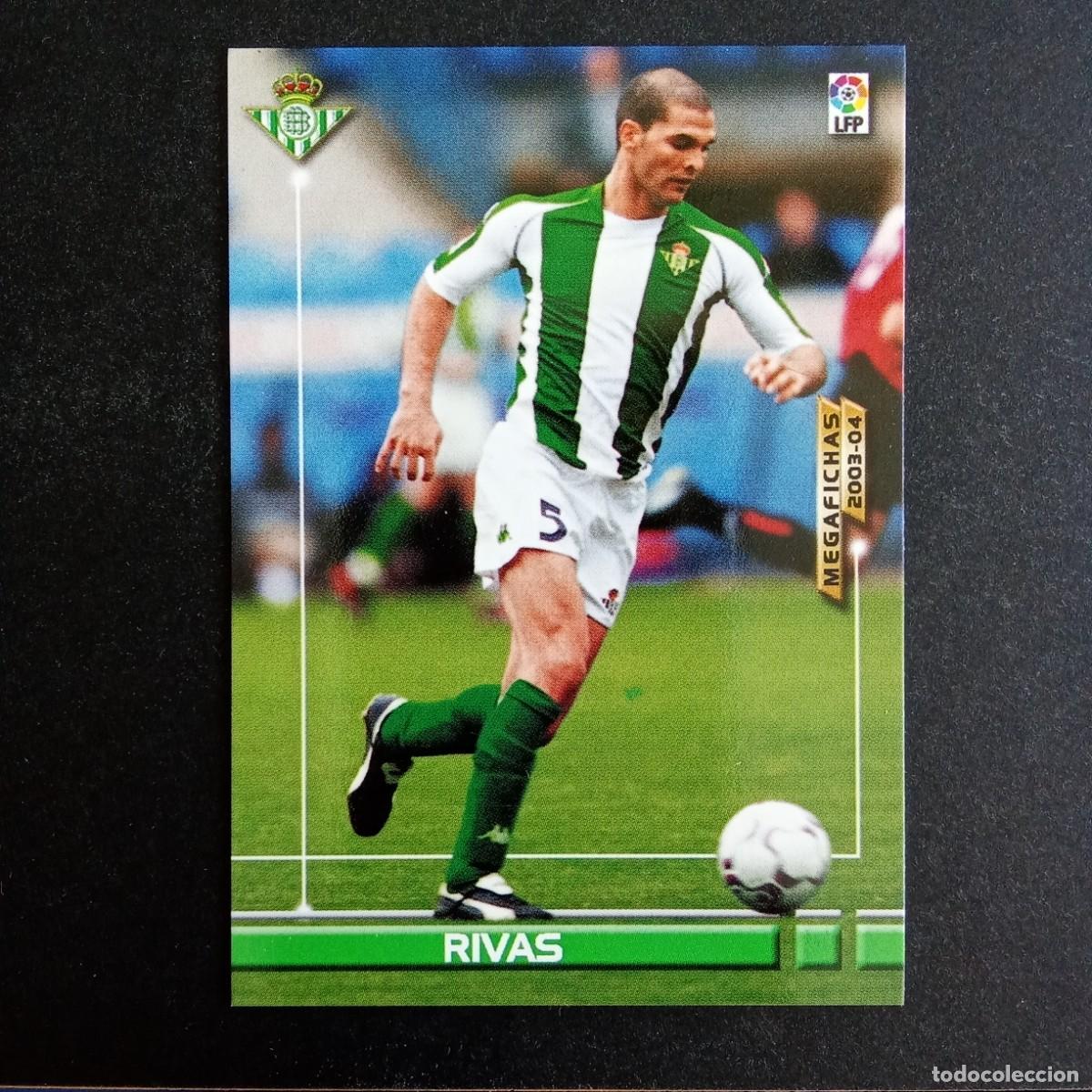 Cromos de f&uacute;tbol: 78 RIVAS BETIS LIGA 2003 2004 03 04 MEGAFICHAS PANINI