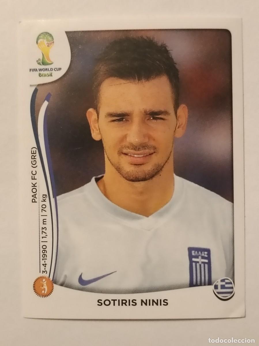 Cromos de f&uacute;tbol: #217 NINIS (GRECIA) MUNDIAL BRASIL 2014 PANINI