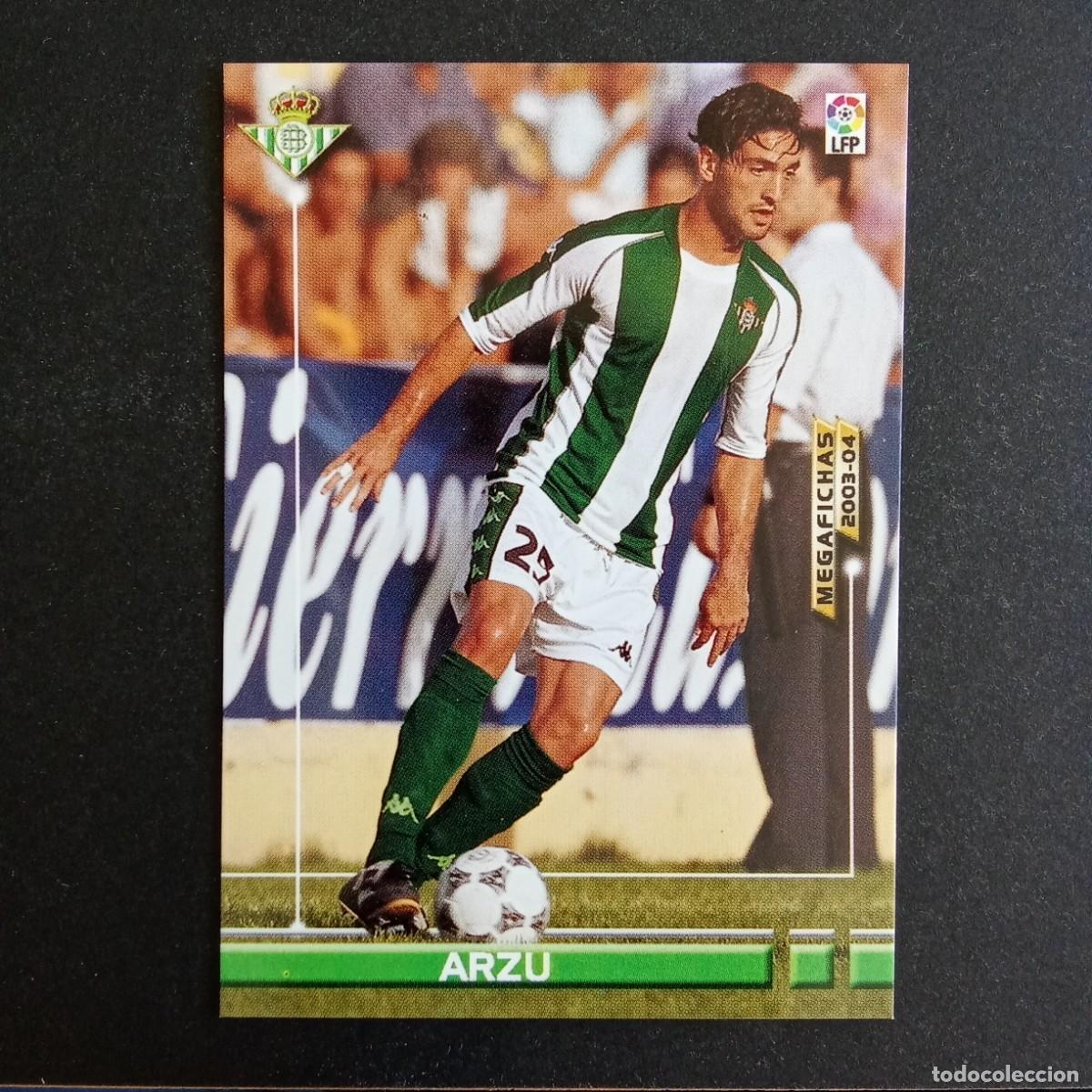 Cromos de Futebol: 80 ARZU BETIS LIGA 2003 2004 03 04 MEGAFICHAS PANINI