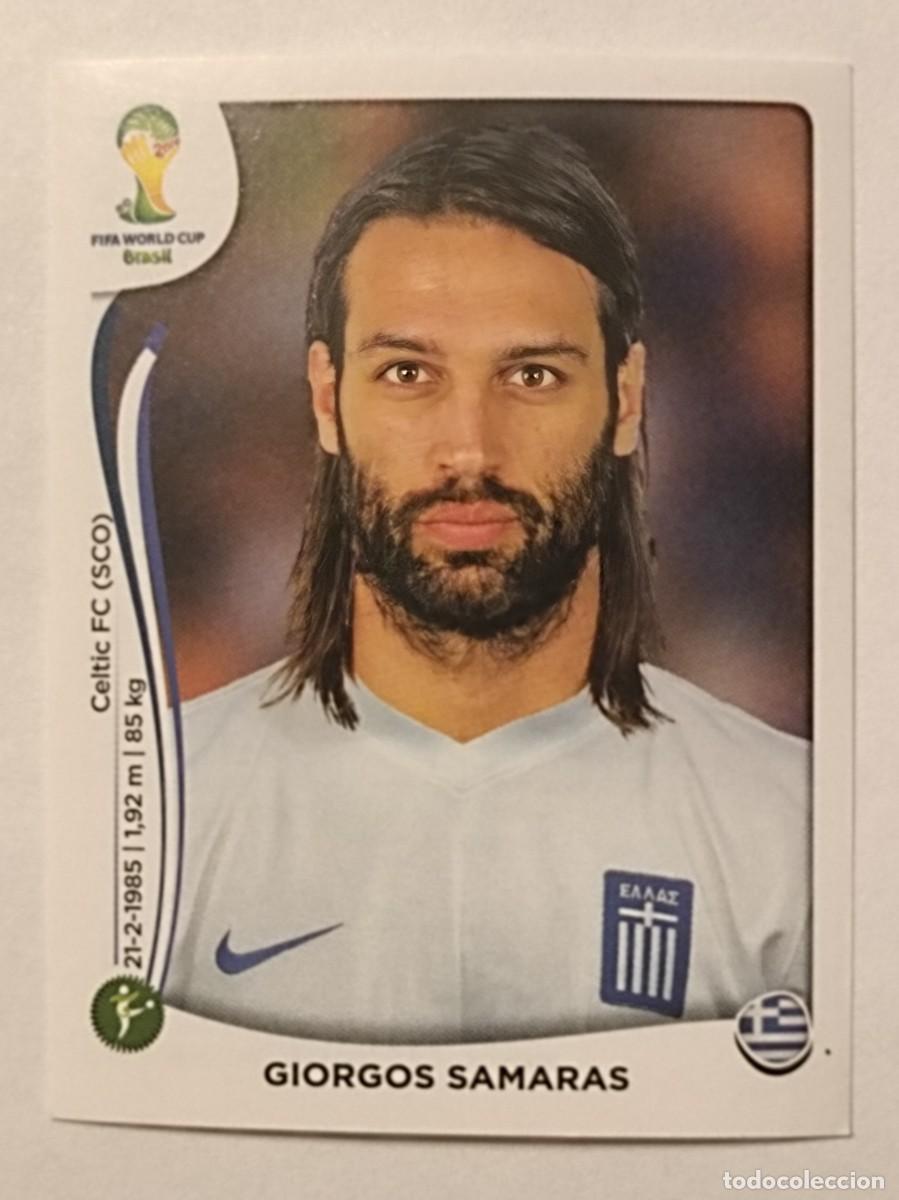 Cromos de Futebol: #218 SAMARAS (GRECIA) MUNDIAL BRASIL 2014 PANINI