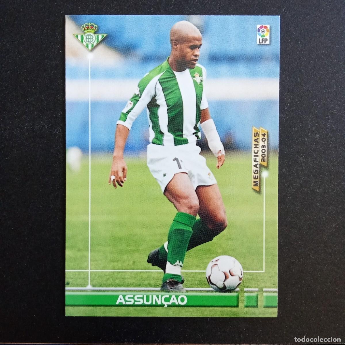 Cromos de Futebol: 82 ASSUN&Ccedil;AO BETIS LIGA 2003 2004 03 04 MEGAFICHAS PANINI