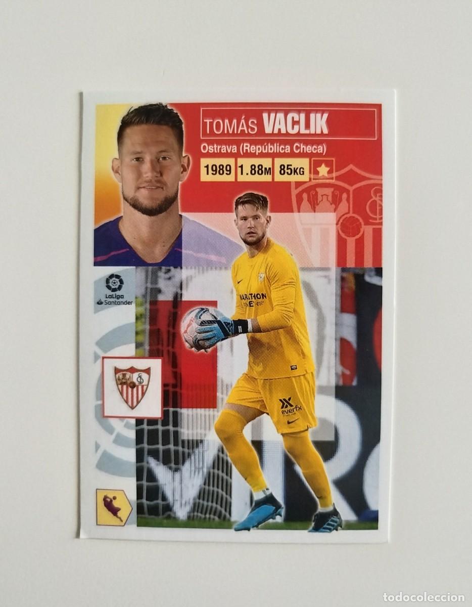 Fu&szlig;ball-Sticker: Vaclik 2 SIN PEGAR NUNCA PEGADO Sevilla FC Liga Ediciones Este 20 21 / 2020 2021