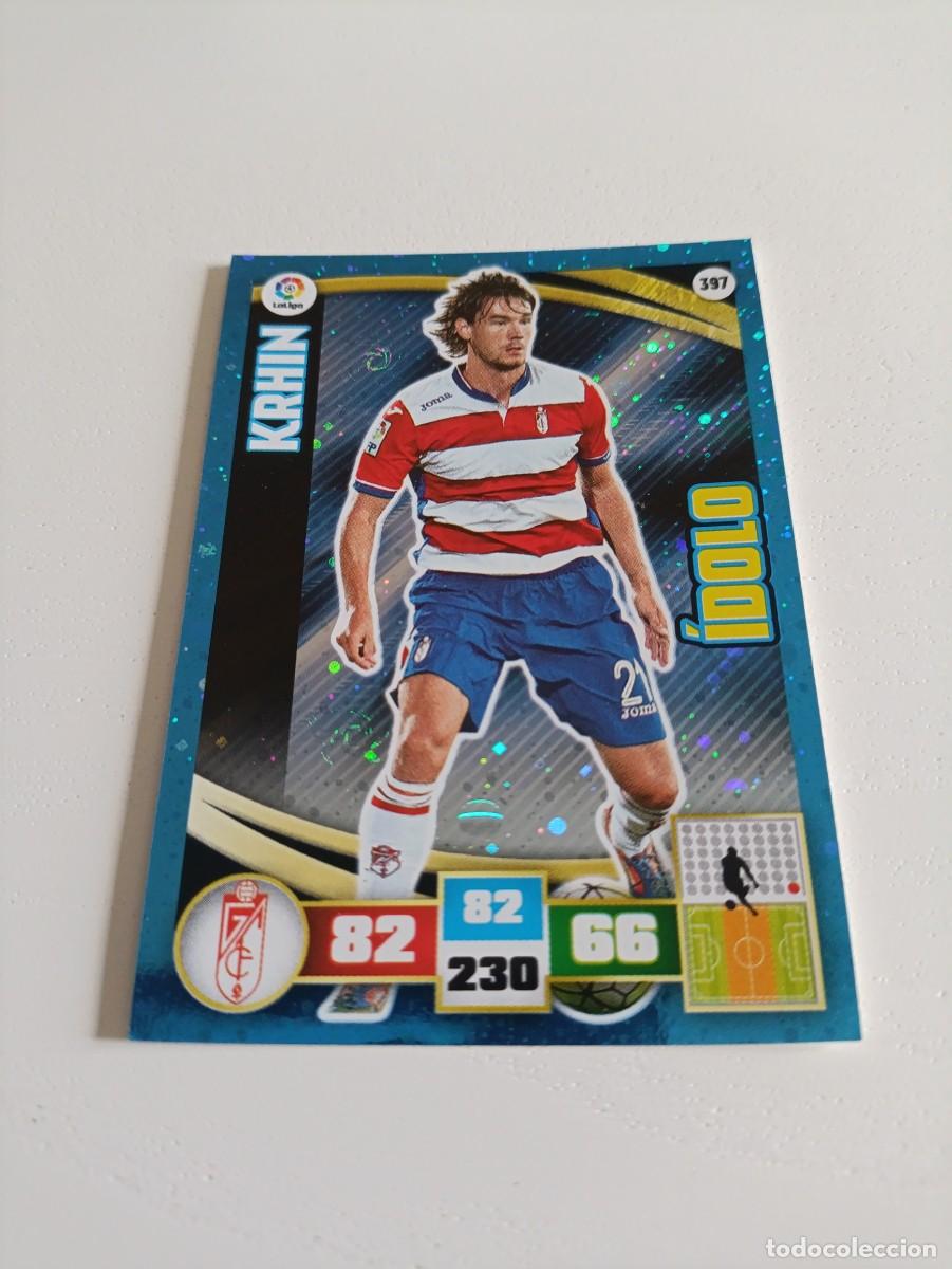 Fu&szlig;ball-Sticker: Adrenalyn 2015/16 Krhin Granada