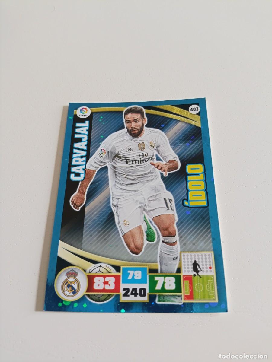 Figurine di Calcio: Adrenalyn 2015/16 Carvajal Real Madrid