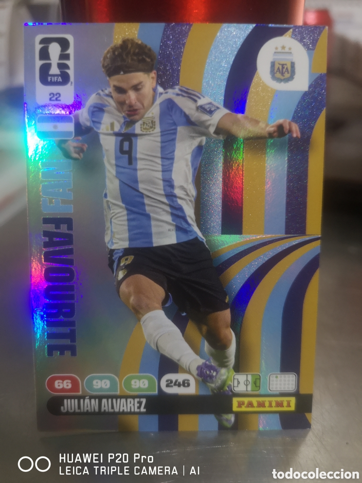 Figurine di Calcio: FIFA WORLD CUP ADRENALYN MUNDIAL 2026 FAN FAVOURITE JULIAN ALVAREZ - ARGENTINA 22