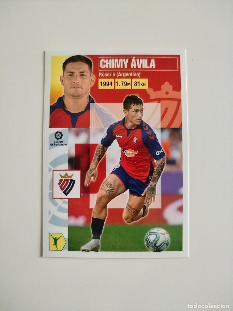 Fu&szlig;ball-Sticker: Chimy &Aacute;vila 17 SIN PEGAR NUNCA PEGADO CA Osasuna Liga Ediciones Este 20 21 / 2020 2021