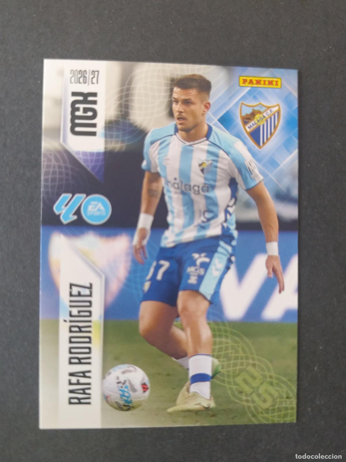 Cromos de f&uacute;tbol: 246 RAFA RODR&Iacute;GUEZ M&Aacute;LAGA MEGACRACKS 2026 2027 26 27