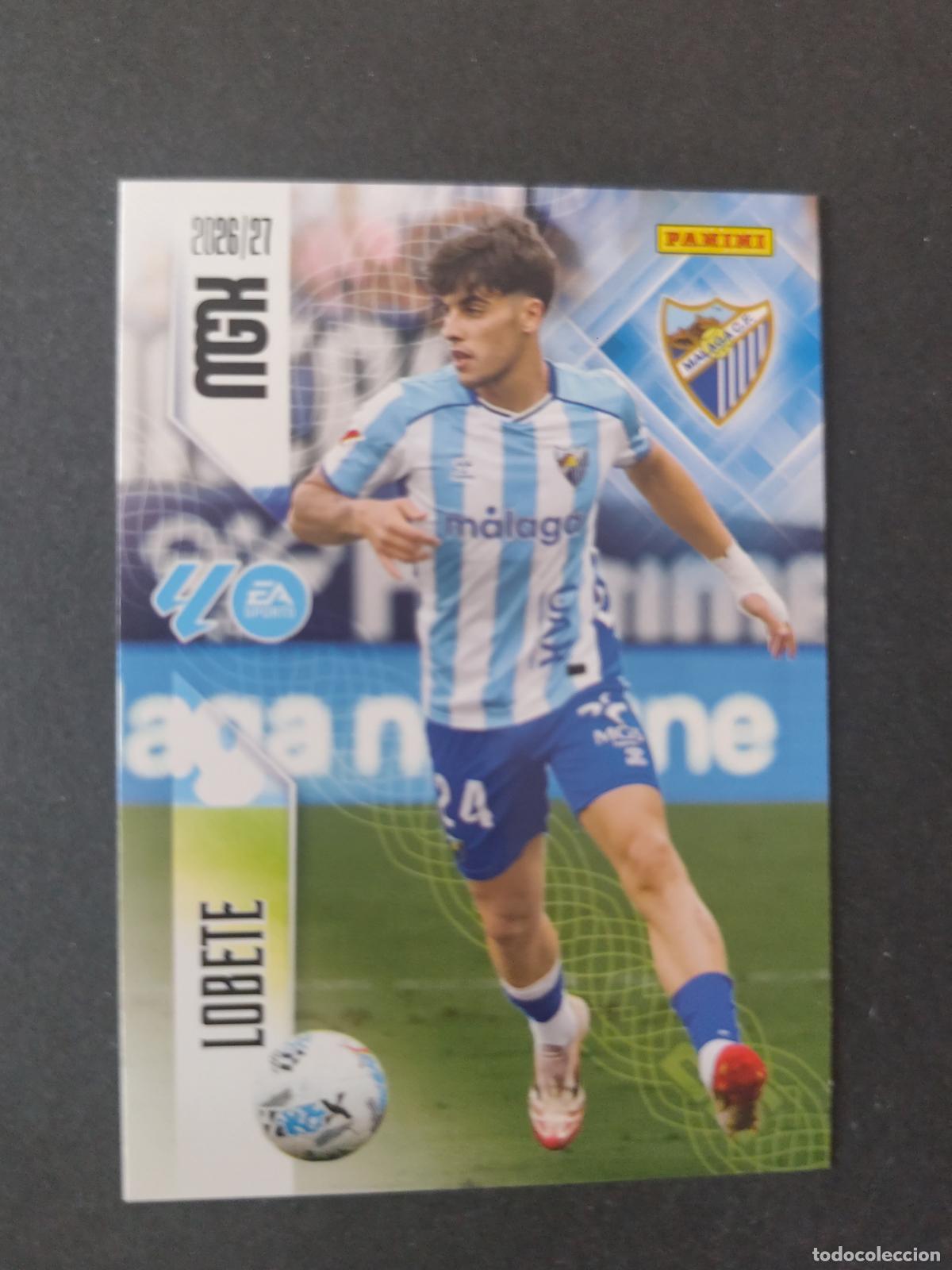 Cromos de f&uacute;tbol: 249 LOBETE M&Aacute;LAGA MEGACRACKS 2026 2027 26 27