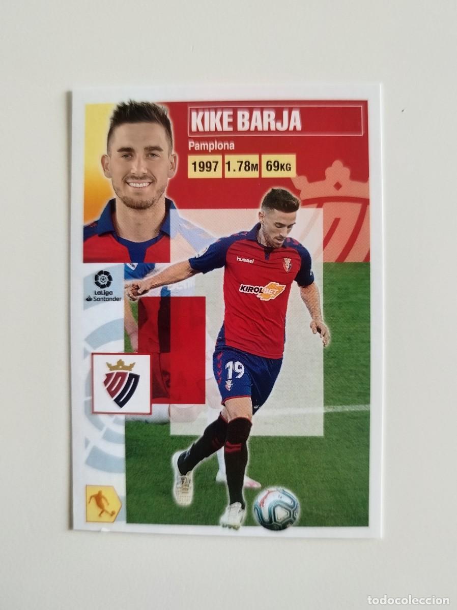 Cromos de f&uacute;tbol: Kike Barja 15 BIS COLOCA SIN PEGAR NUNCA PEGADO CA Osasuna Liga Ediciones Este 20 21 / 2020 2021