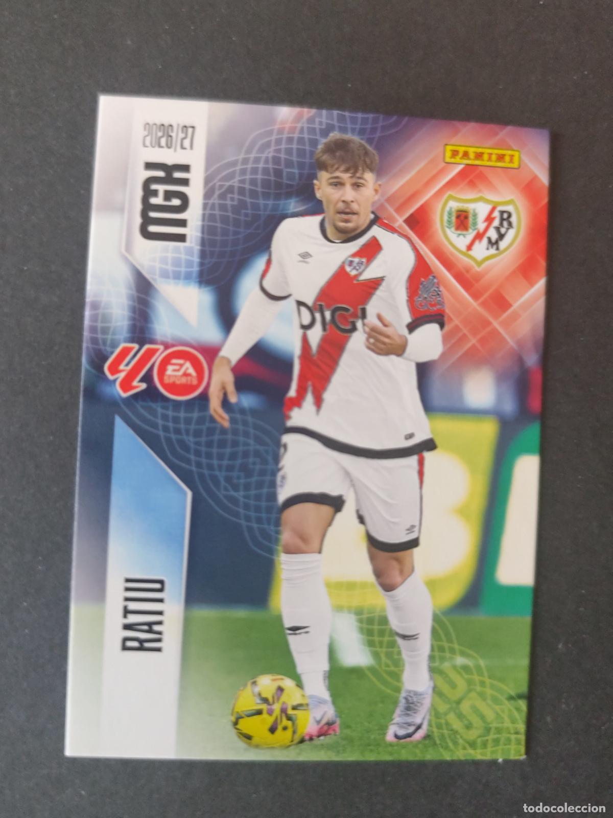 Cromos de f&uacute;tbol: 292 RATIU RAYO VALLECANO MEGACRACKS 2026 2027 26 27